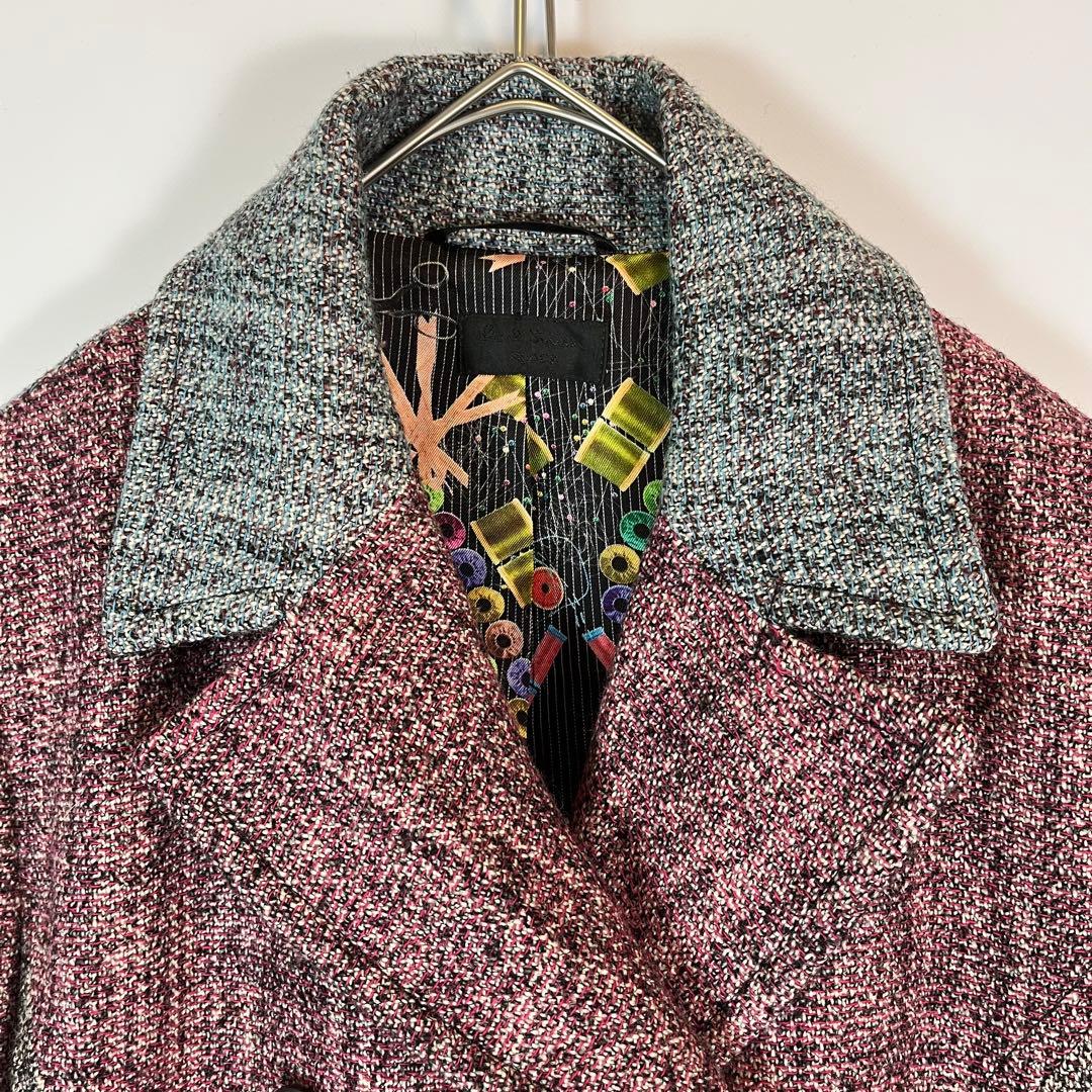 Paul Smith Black チェスターコート　ロングコート　ダブル