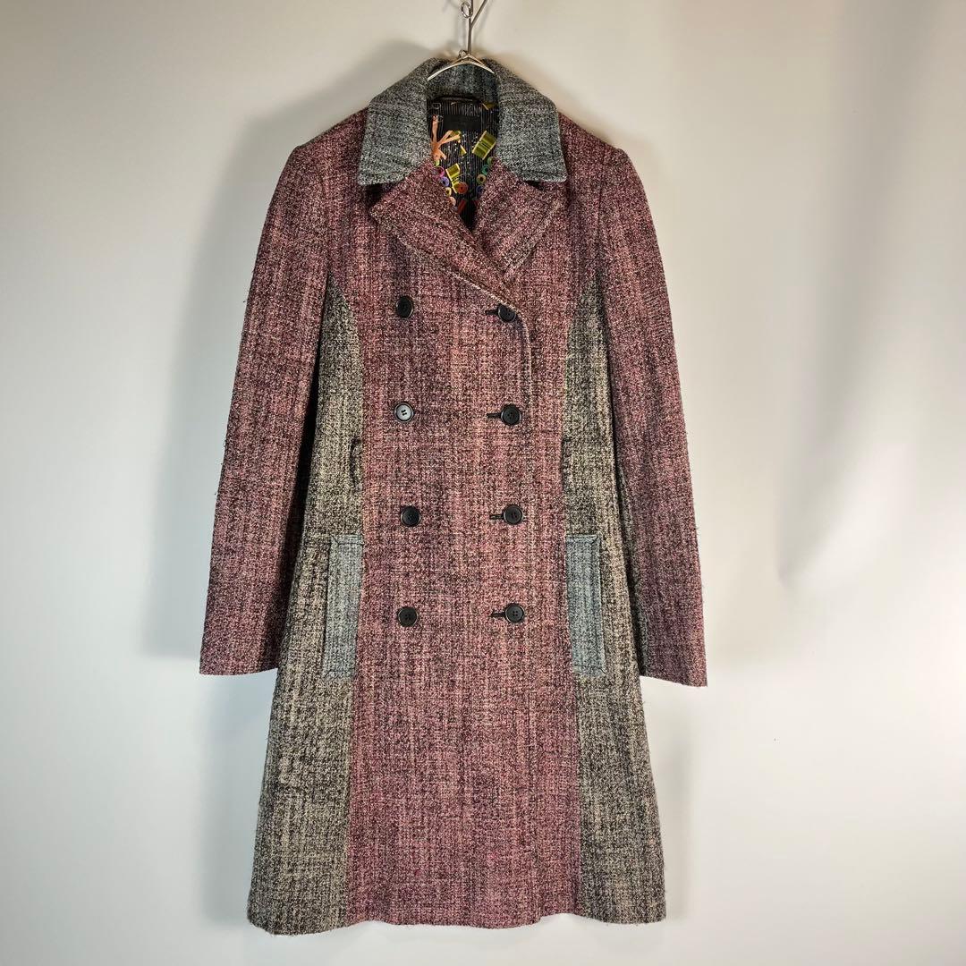 Paul Smith Black チェスターコート　ロングコート　ダブル