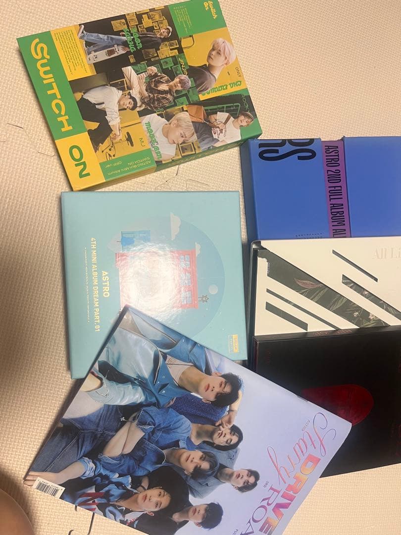 ASTRO アルバム5個セット➕本