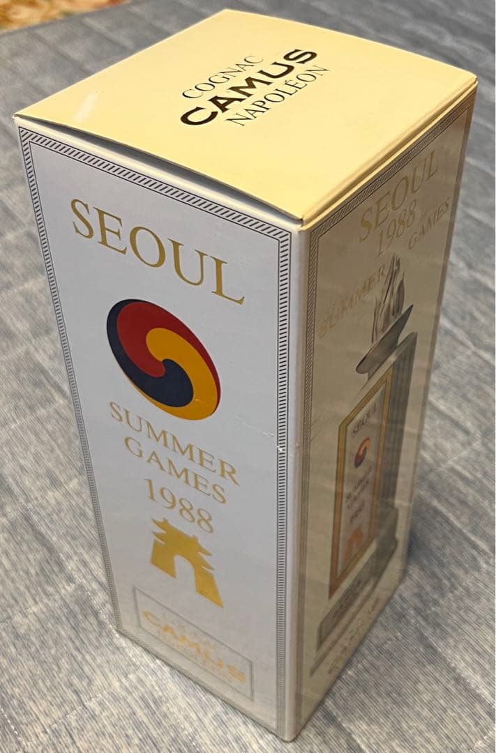 【美品・新品未開封】コニャック カミュCAMUS 1988 ソウルオリンピック