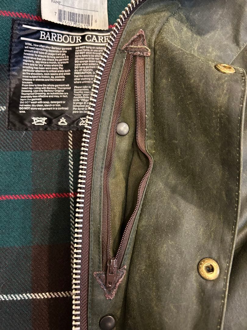 Barbour Northumbria ノーザンブリアC42 90s