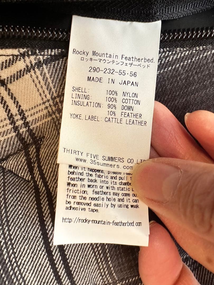 美品★Rocky Mountain Featherbed × Rafuベスト46