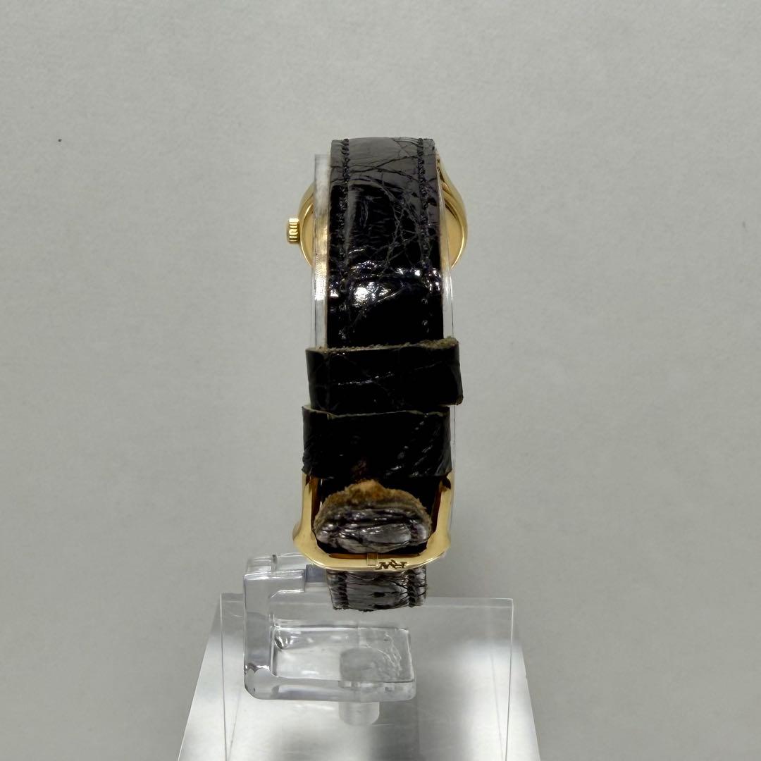 【稼働/新品電池/希少品】レイモンドウィル 腕時計 ゴールド文字盤 デイト