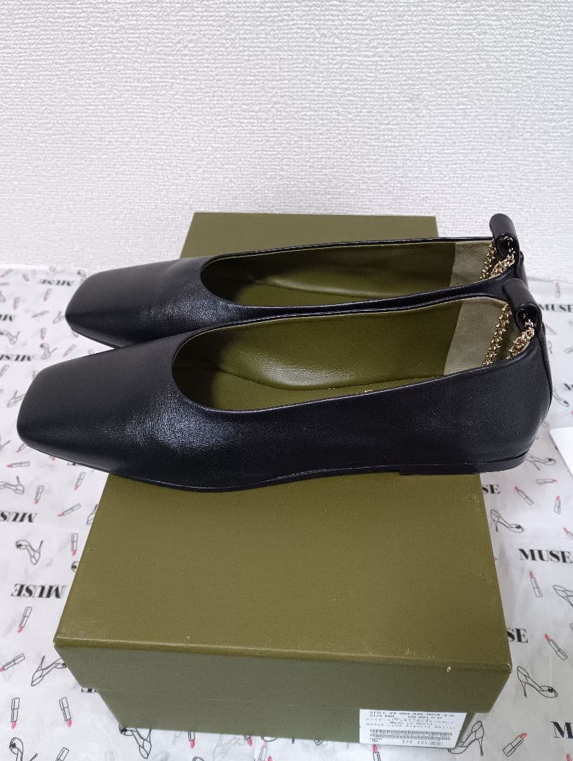 未使用MARIA LUCAマリア ルカAugusta Ballet Flat36