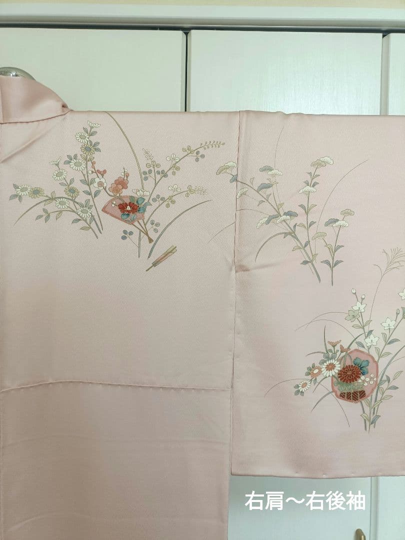 正絹訪問着（未使用）フルセット4点　入学式　卒業式　結婚式　宮参り