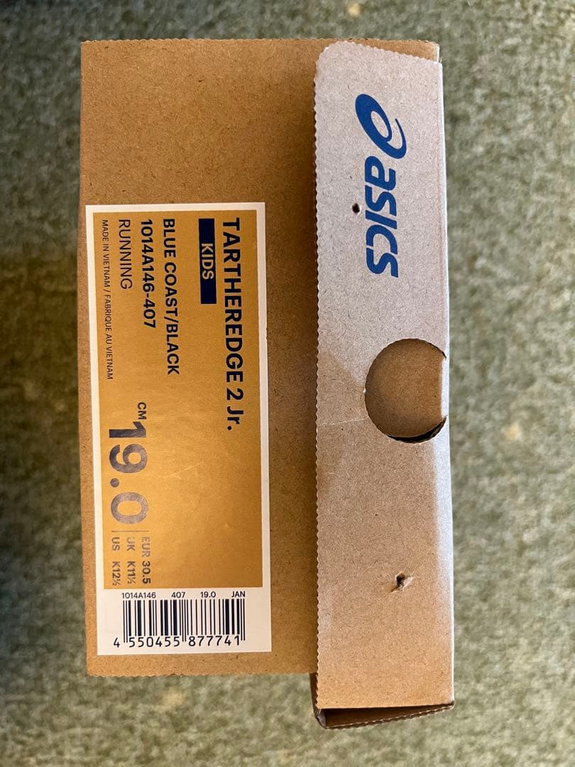 【残り1足】asics ターサーエッジ2 Jr. 19.0cm 新品