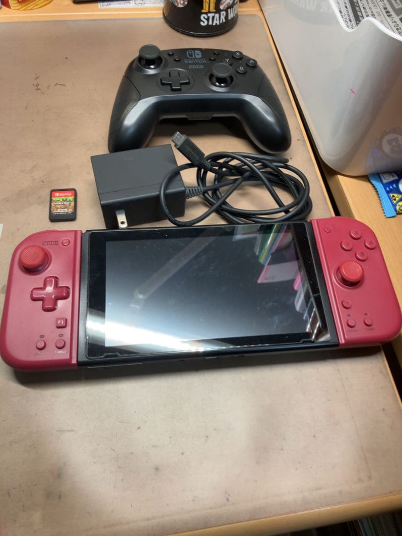 Nintendo Switch&充電機マイクラカセットセット、無線コントローラー