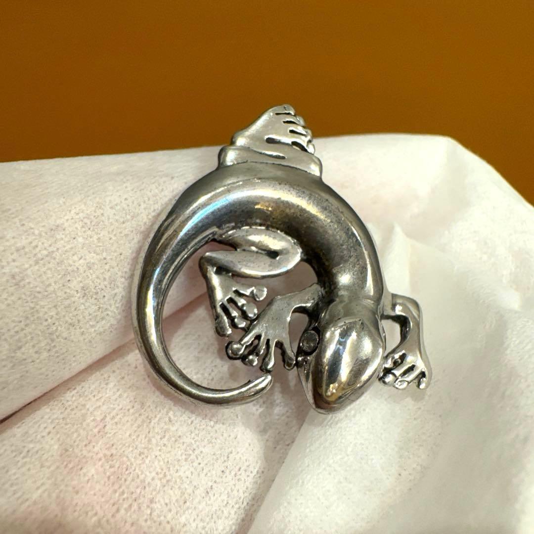 dunhill ダンヒル カフリンクス カフス トカゲ