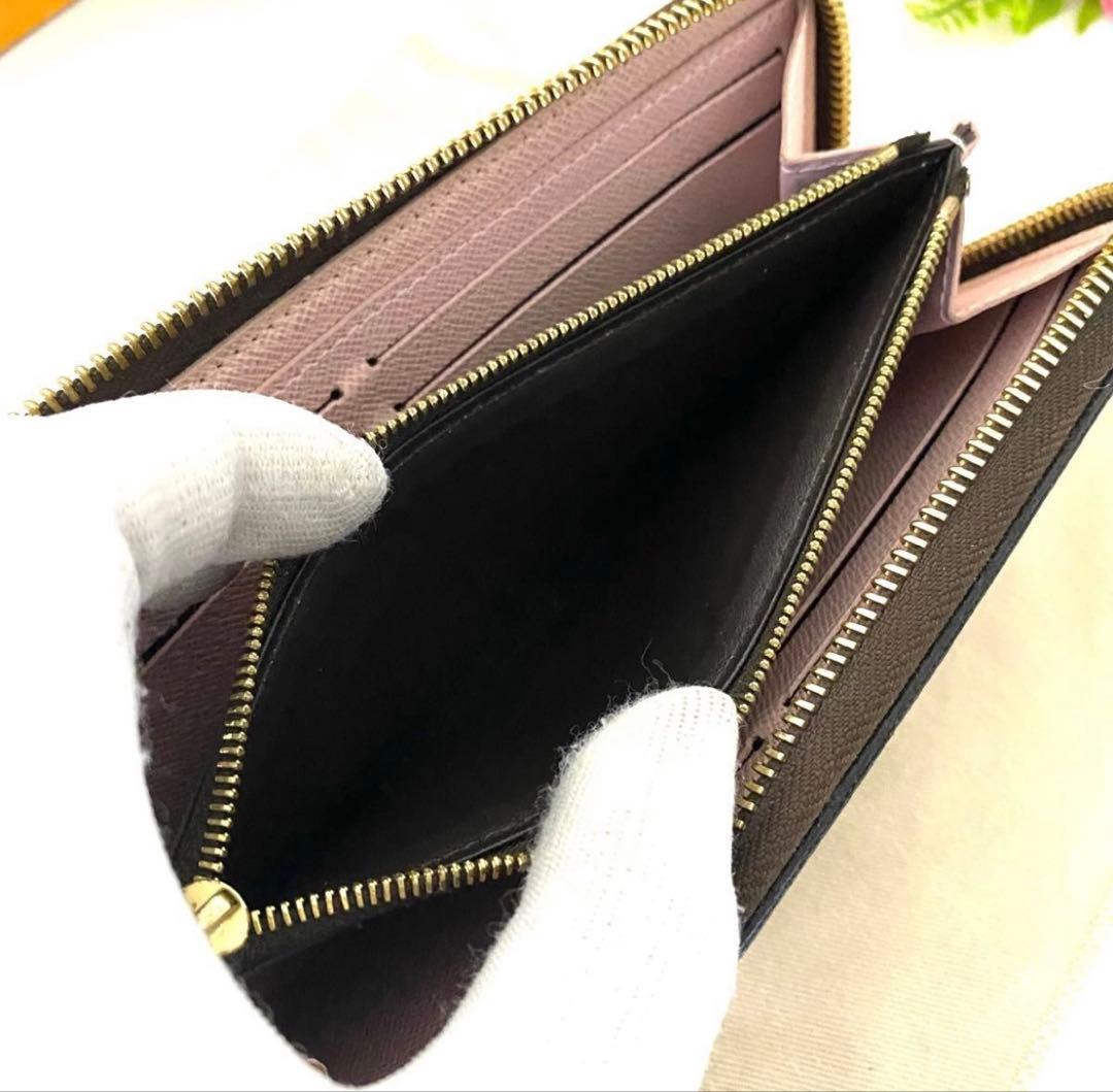 新品級ルイ ヴィトン◼️ポルトフォイユ クレマンス モノグラム ローズバレリーヌ