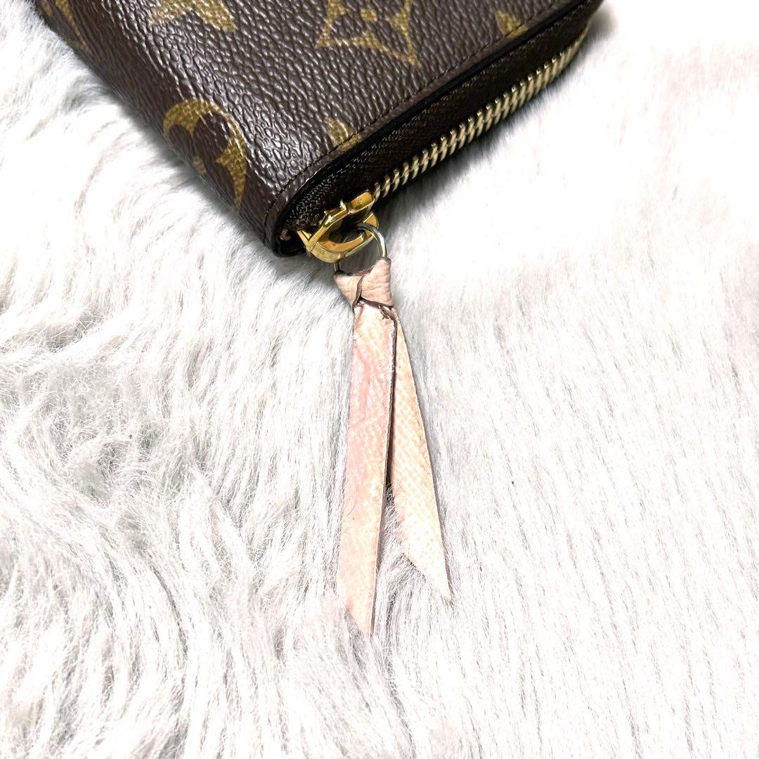 新品級ルイ ヴィトン◼️ポルトフォイユ クレマンス モノグラム ローズバレリーヌ