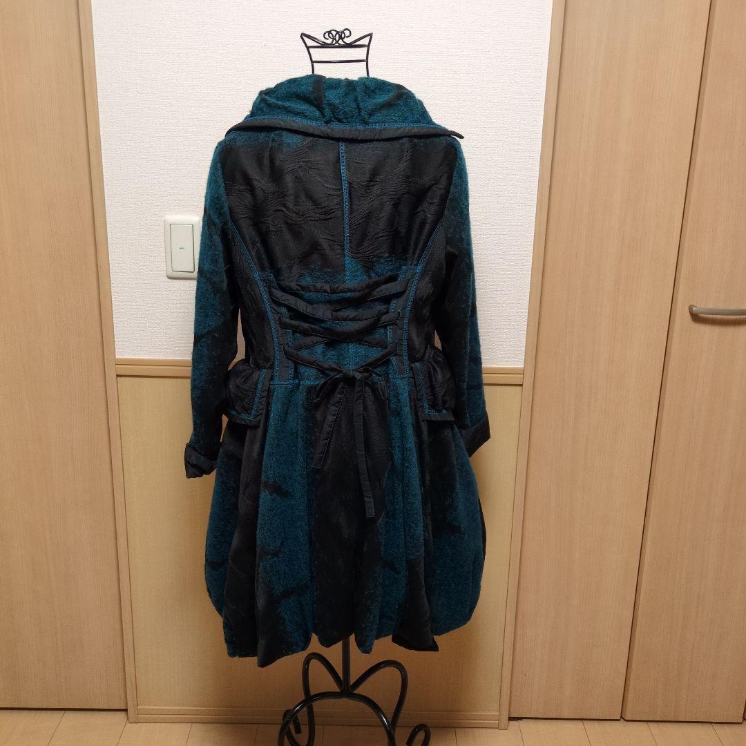 きららさま専用　エイココンドウ　ブルーとブラックのロングコート
