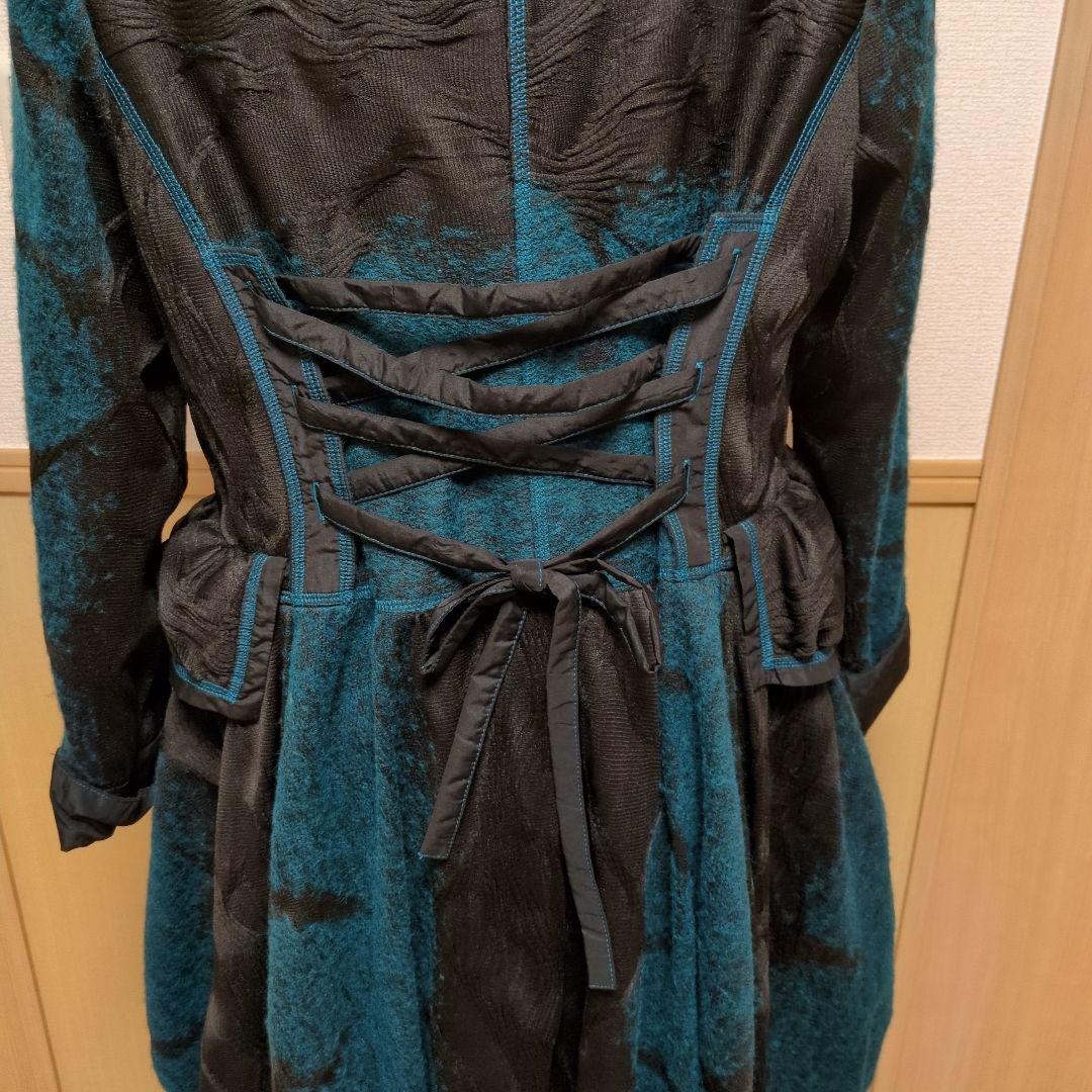 きららさま専用　エイココンドウ　ブルーとブラックのロングコート