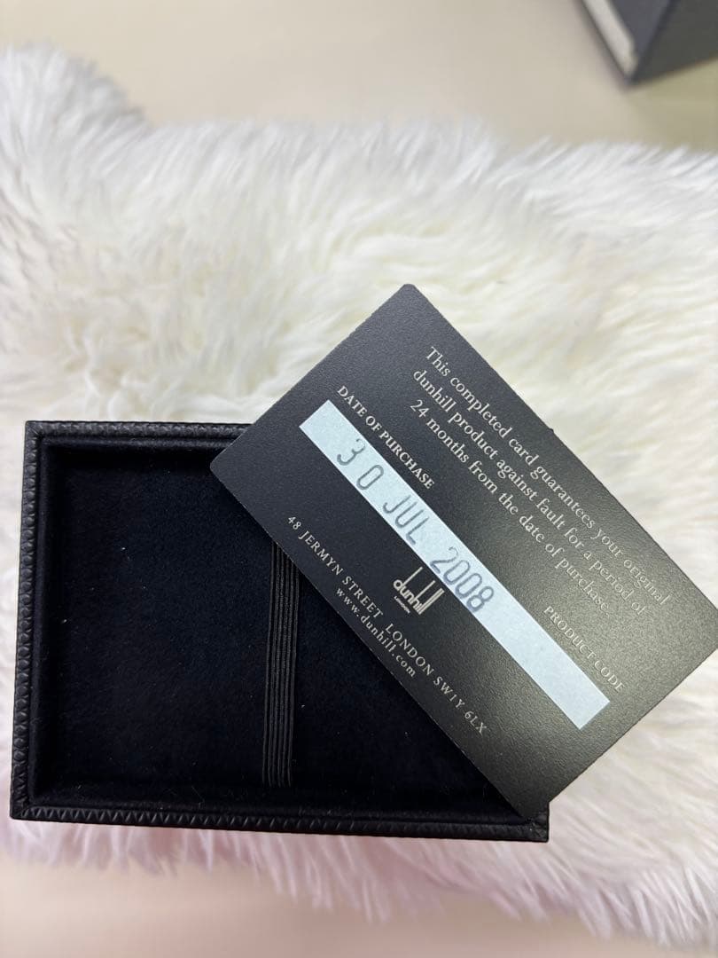 未使用ダンヒル dunhill ラピスラズリ カフリンクス