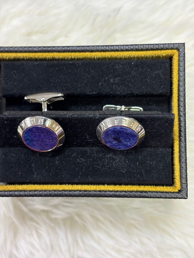 未使用ダンヒル dunhill ラピスラズリ カフリンクス