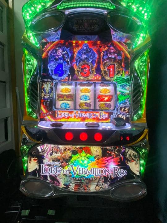 中古実機スロット台 ロード オブヴァーミリオン Re.