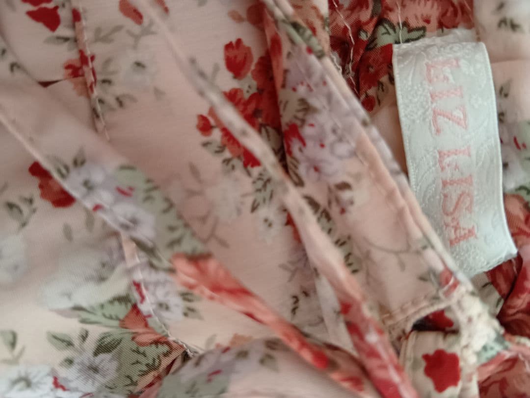 リズリサ　スカパン　バラ柄　ピンク　 サイズ[0]