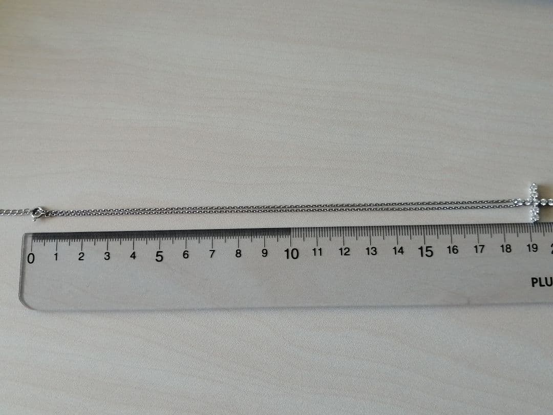 m*i様 スタージュエリー クロス ネックレス ダイヤモンド プラチナ