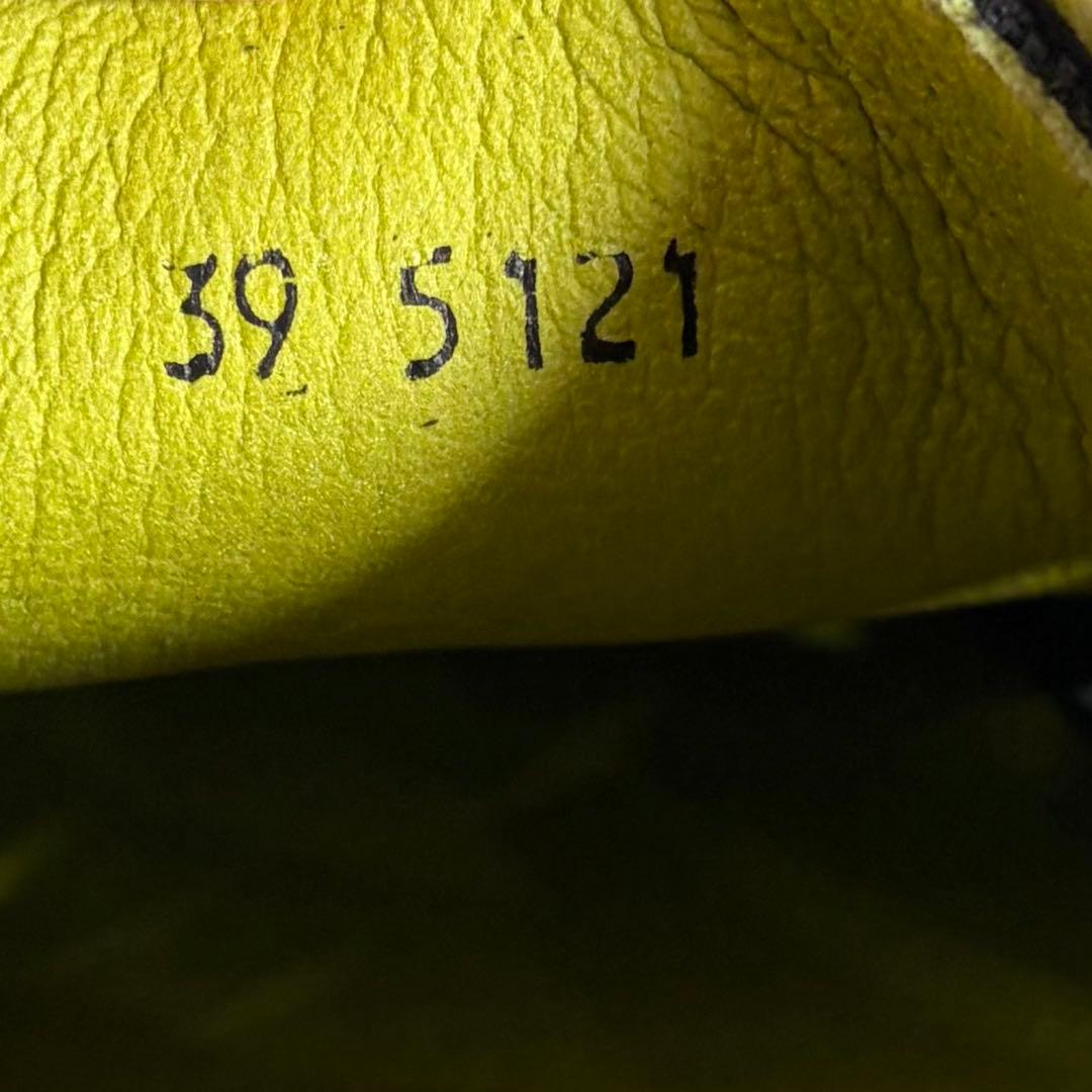 極美品　Jungla ジャングラ　レザースニーカー　スリッポン　ブラック