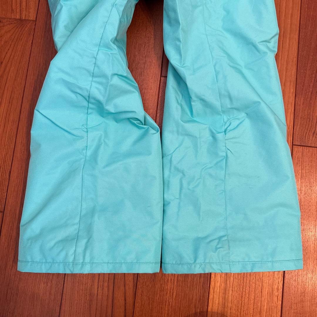 phoenix フェニックス　子供用 スキーウェア 花柄 白水色