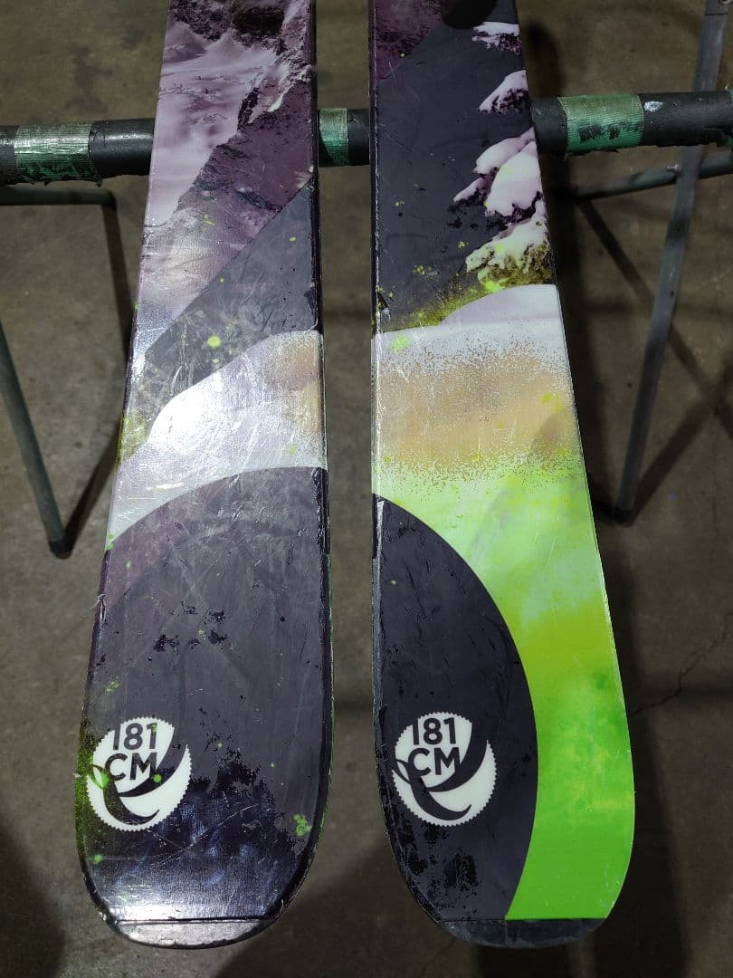 SALOMON Q105 181cm, Marker GRIFFON　パウダー