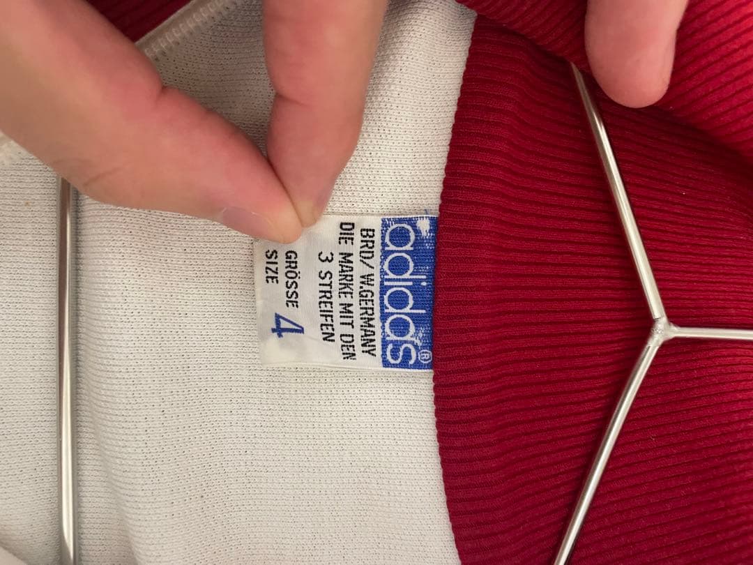 [激レア] 希少 デサント製 adidas トラックジャケット