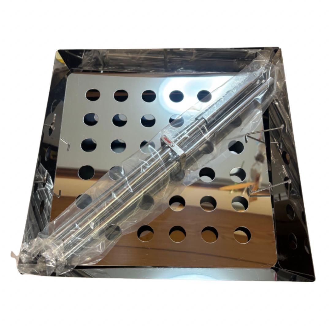 未使用　UNIFLAME ユニフレーム　ファイヤグリル　ケース付き