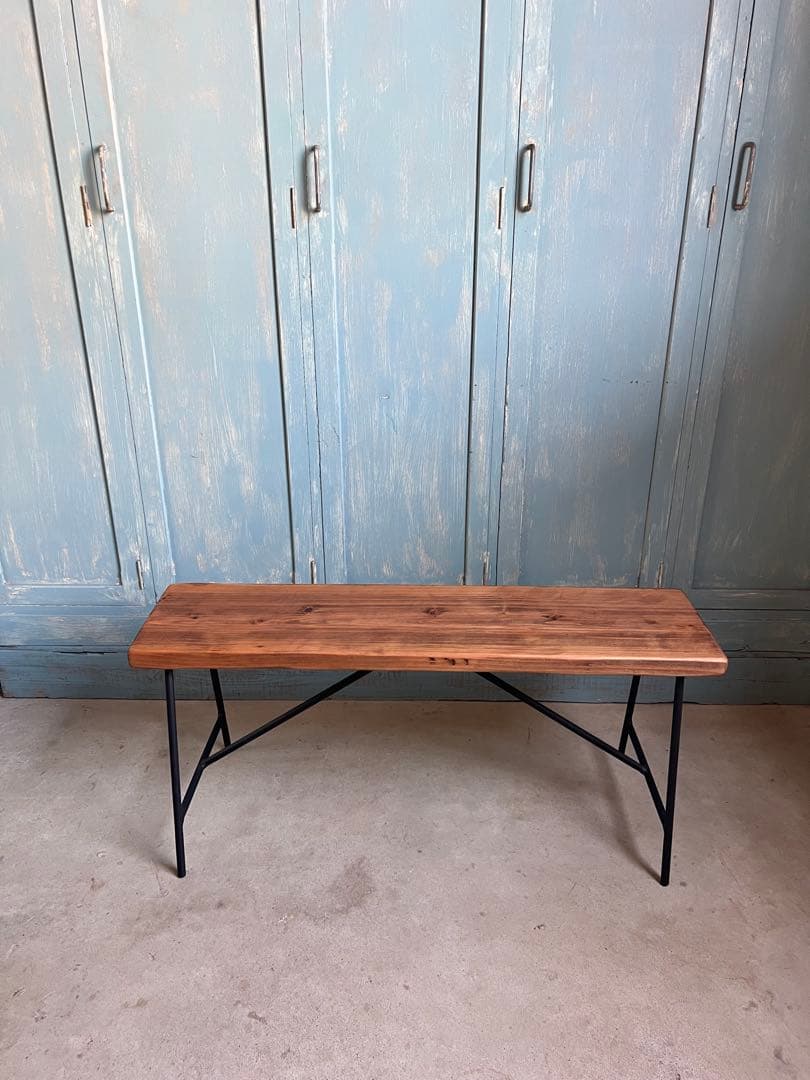 カフェ風ベンチ　アイアンベンチ　ベンチ