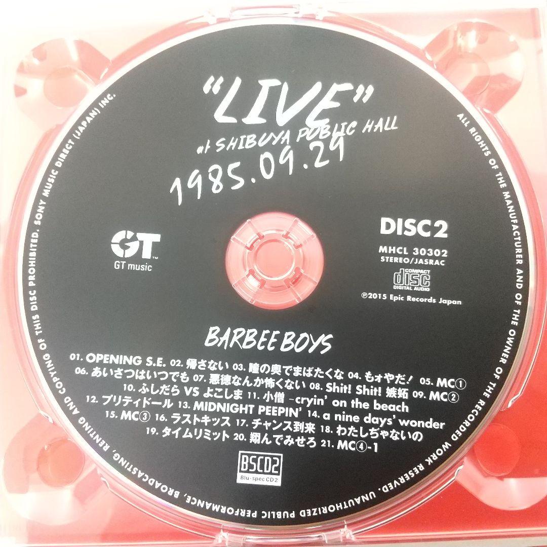 邦楽 BARBEE BOYS REAL BAND-1st OPTION 30th