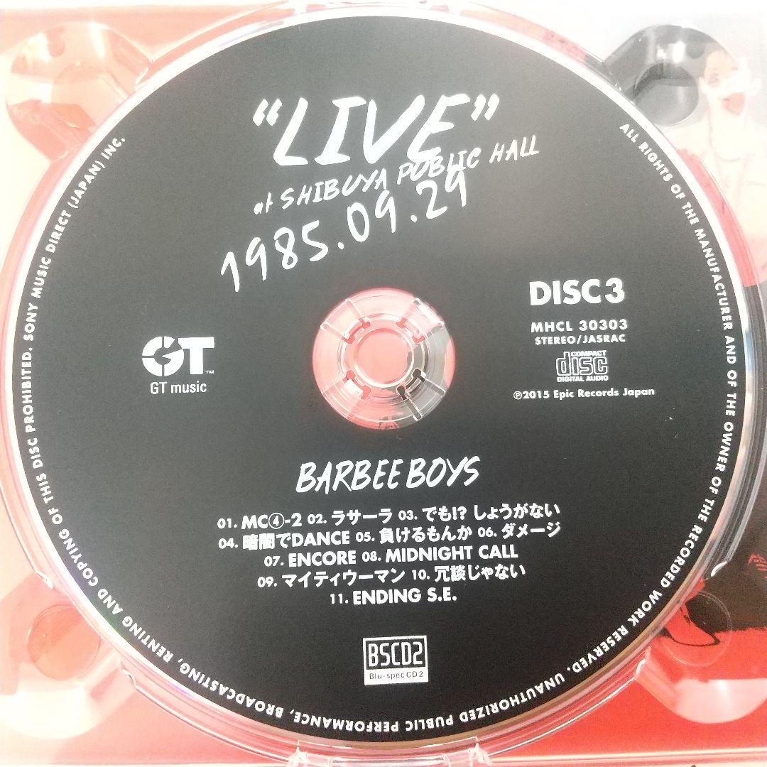 邦楽 BARBEE BOYS REAL BAND-1st OPTION 30th