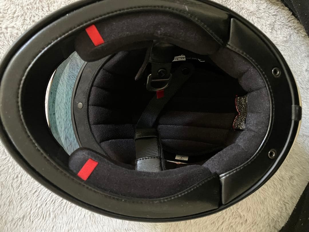 美品‼️SHOEI白Lサイズ　フルフェイスヘルメット