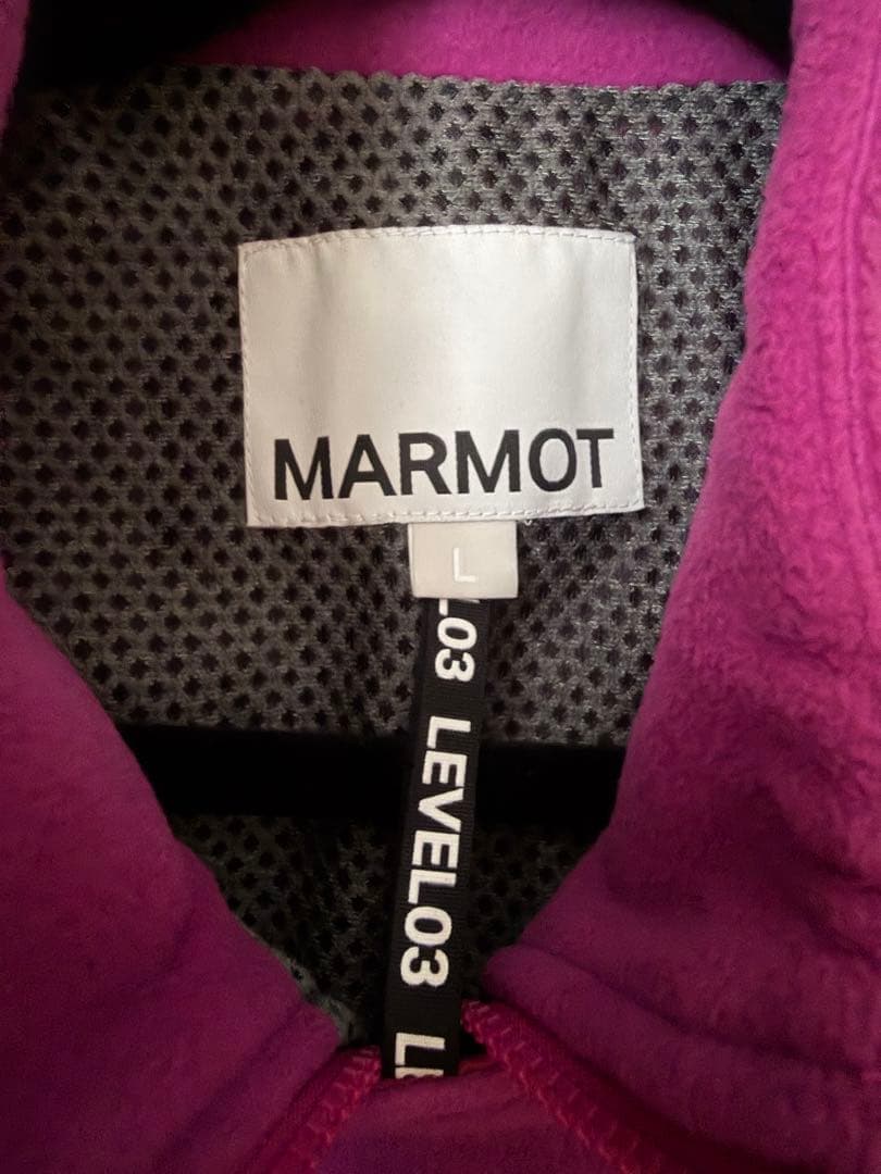 MARMOT micro fleece vest フリースダウンベスト