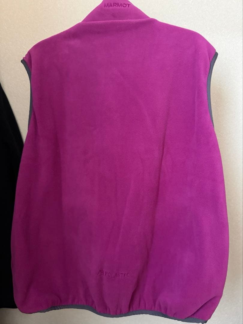 MARMOT micro fleece vest フリースダウンベスト