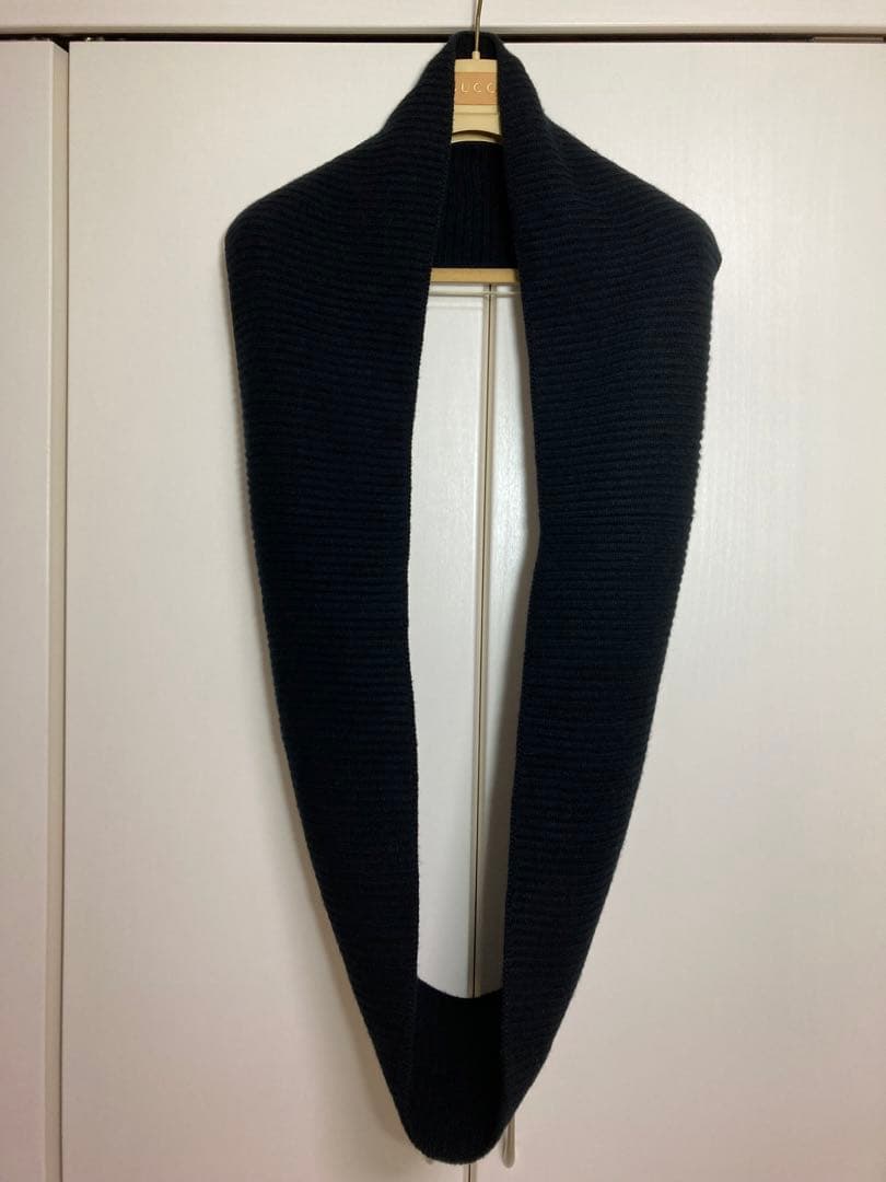 ☆エルメス☆ カシミア　スヌードマフラー　　#ユニセックス