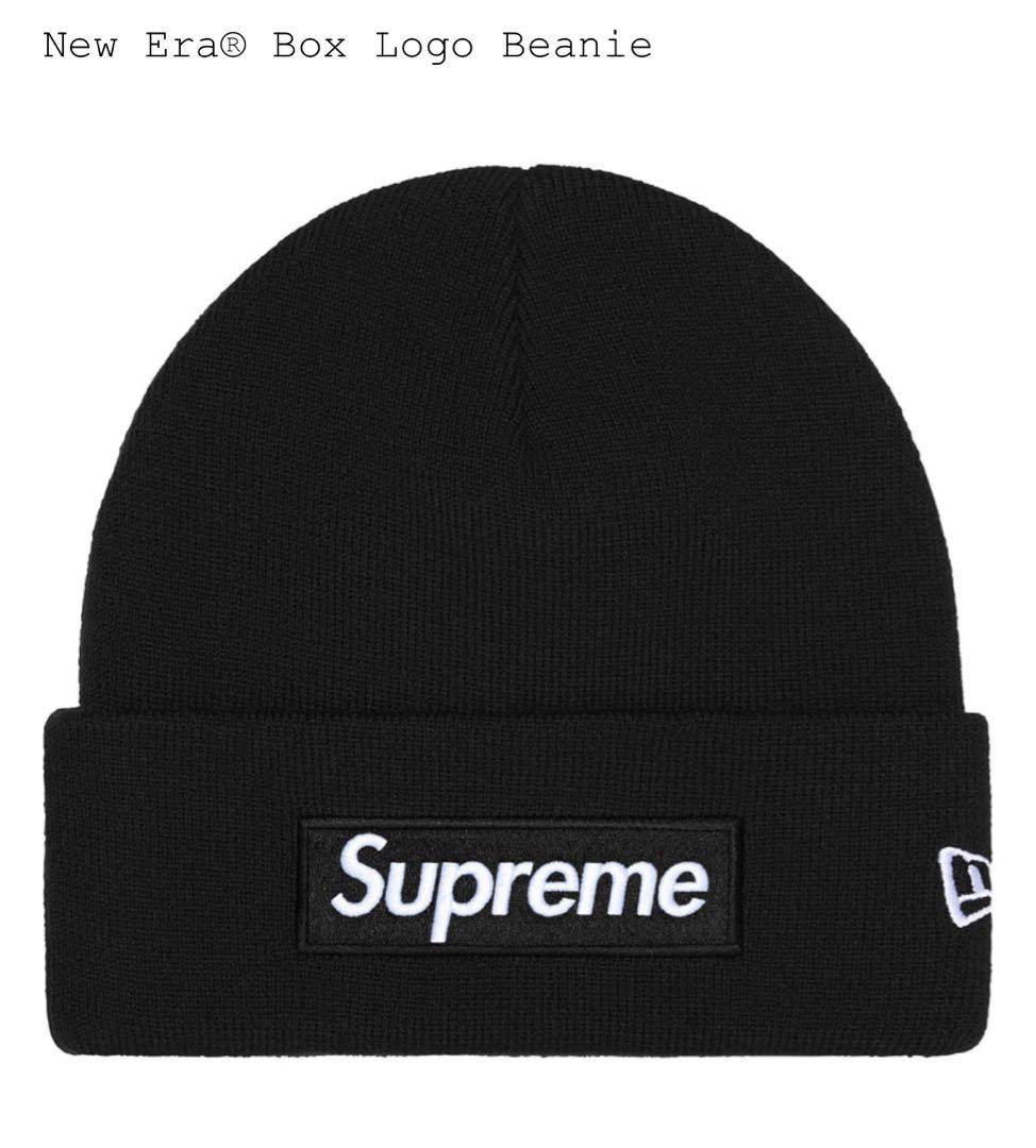 Supreme New Era® Box Logo Beanie 黒25fw