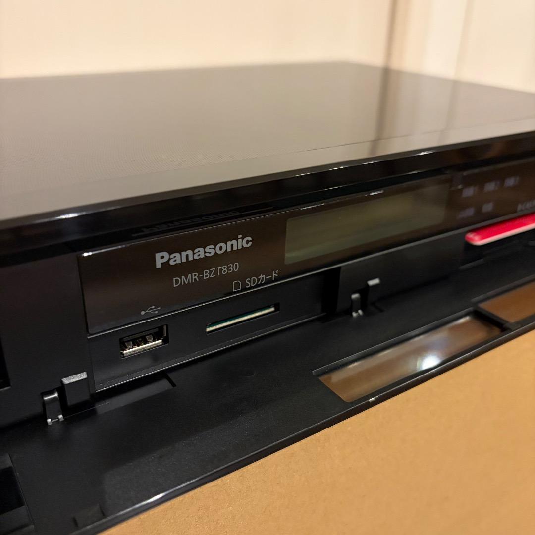 【美品】Panasonic 3TBブルーレイレコーダー DMR-BZT830 ②
