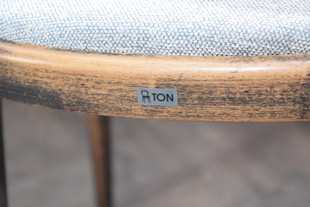 TON/トン クロスバックチェア ファブリック付き ダイニングチェア　A