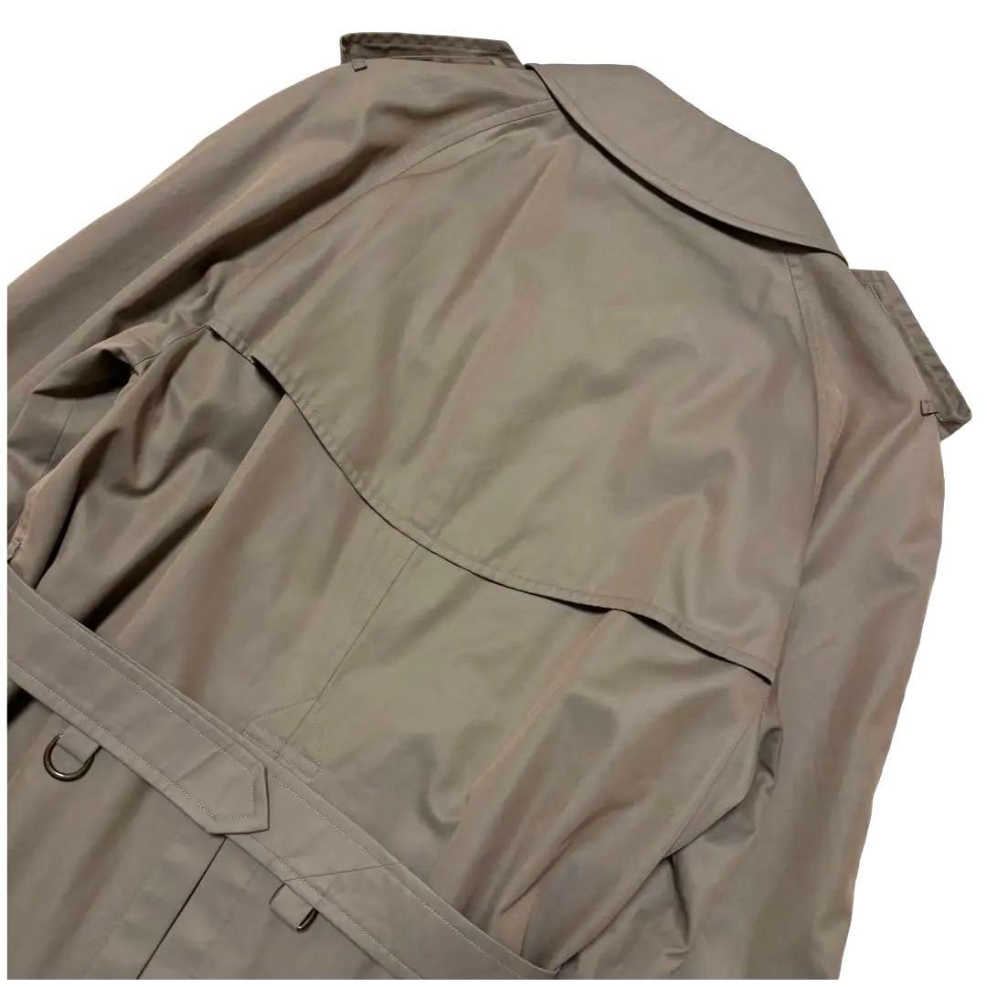 バーバリー　トレンチコート　ノバチェック　マキシ丈　ベージュ　11号　白タグ