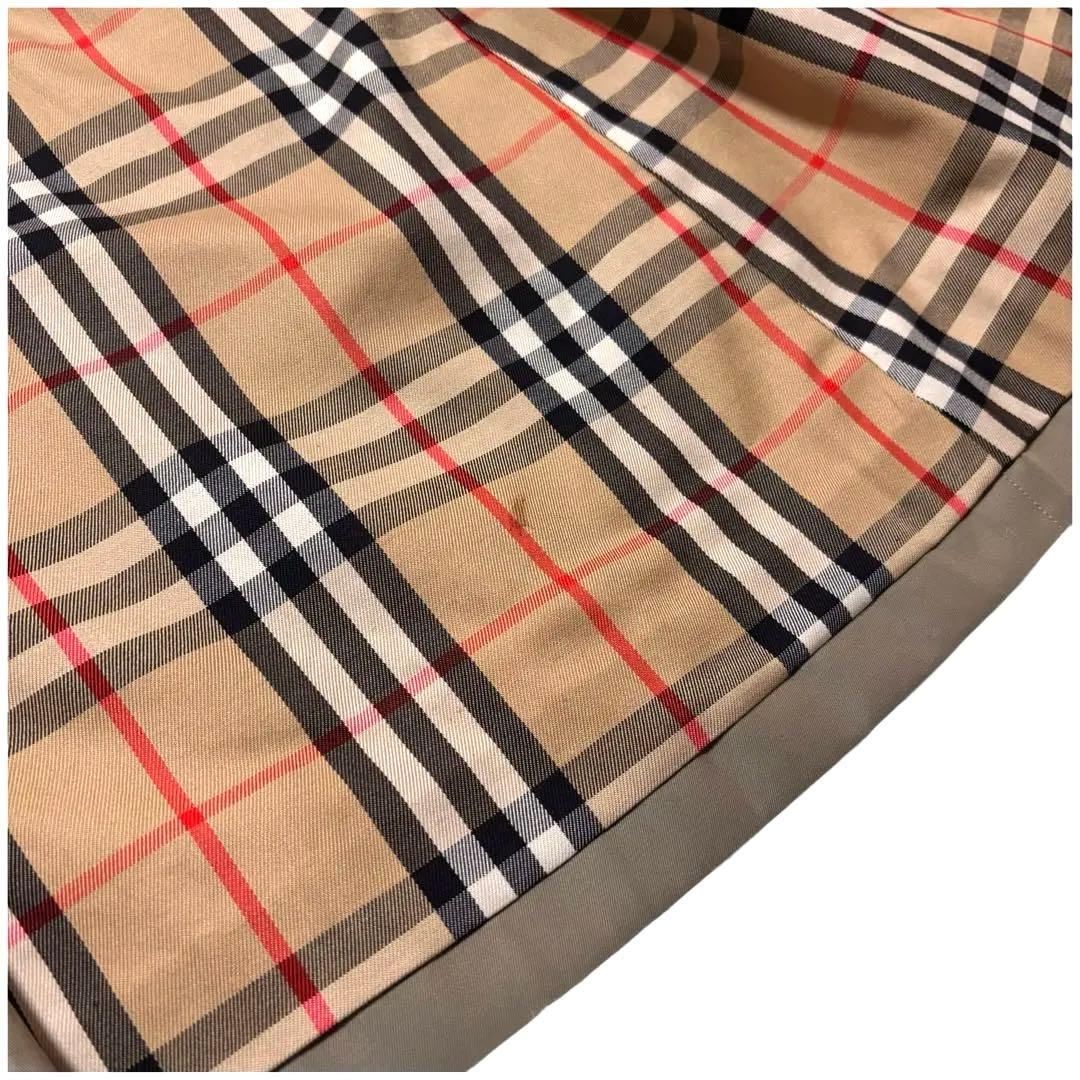 バーバリー　トレンチコート　ノバチェック　マキシ丈　ベージュ　11号　白タグ