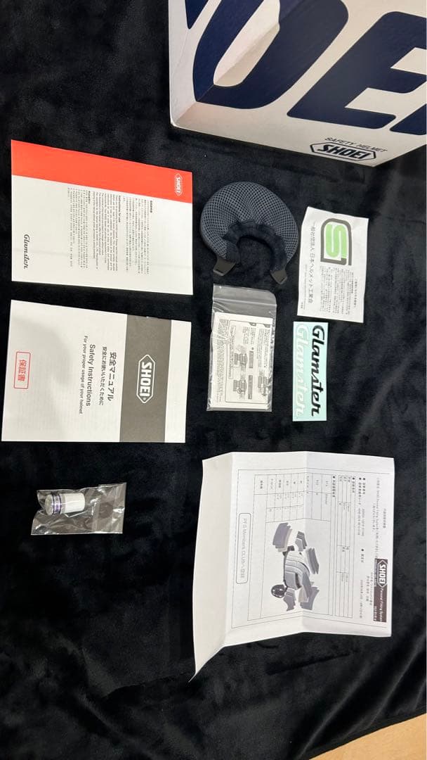 SHOEI フルフェイスヘルメット グラムスター グレー