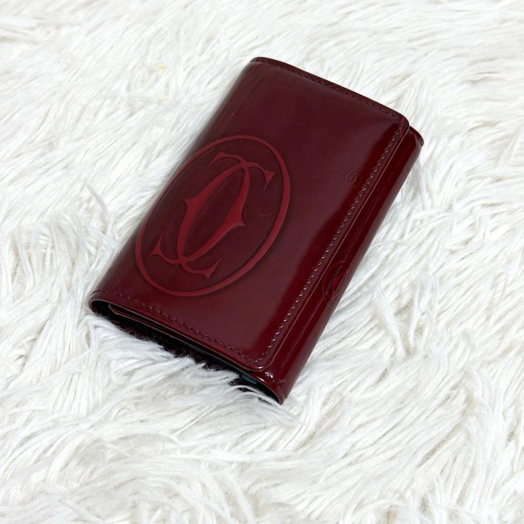 【未使用級】カルティエ　ハッピーバースデー　キーケース　6連　レディース