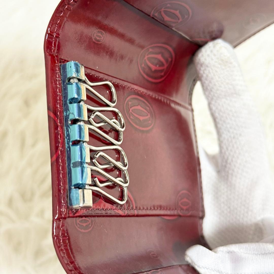 【未使用級】カルティエ　ハッピーバースデー　キーケース　6連　レディース