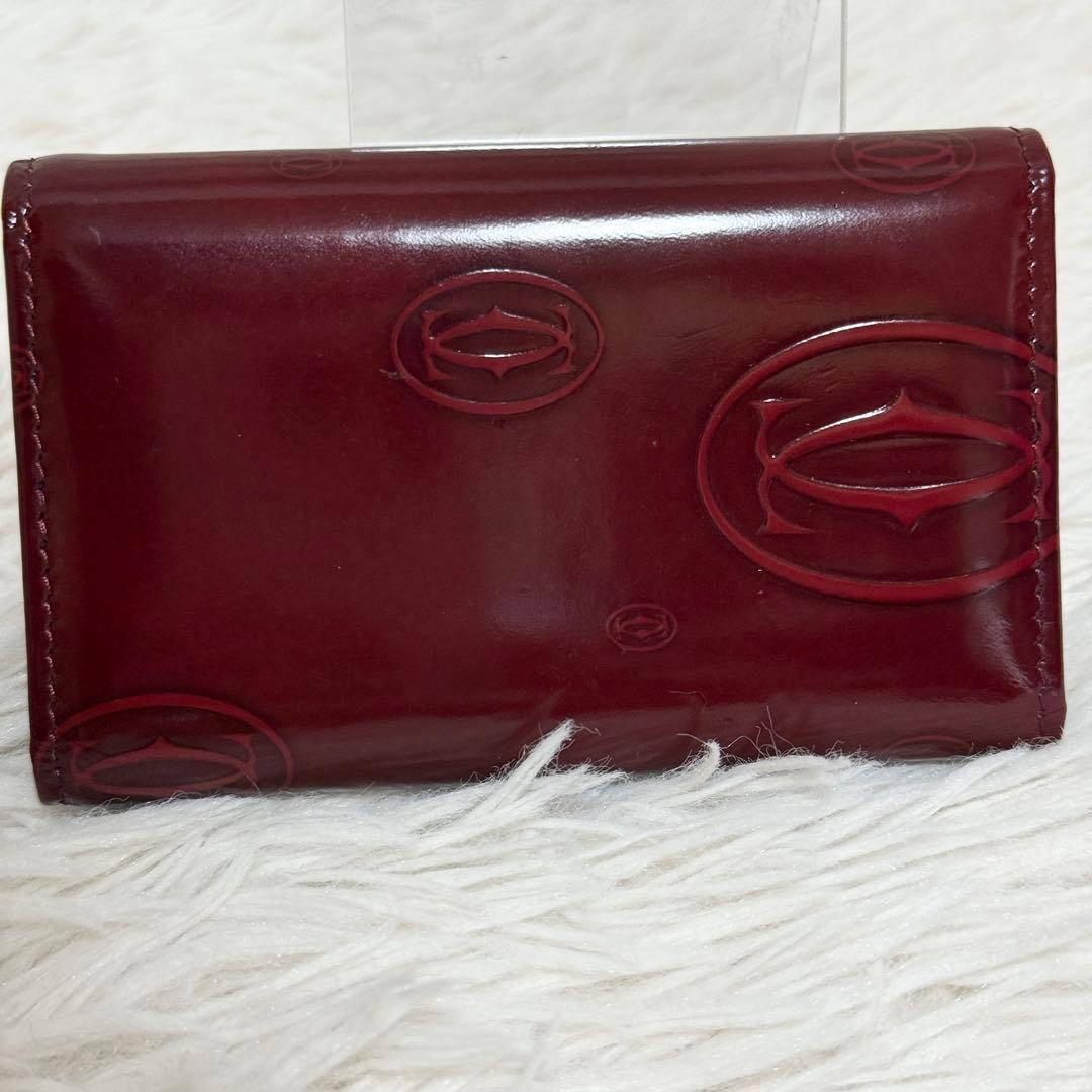 【未使用級】カルティエ　ハッピーバースデー　キーケース　6連　レディース