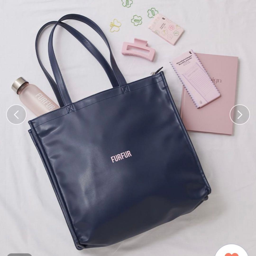 FURFUR キャリーオントートバッグ ネイビー