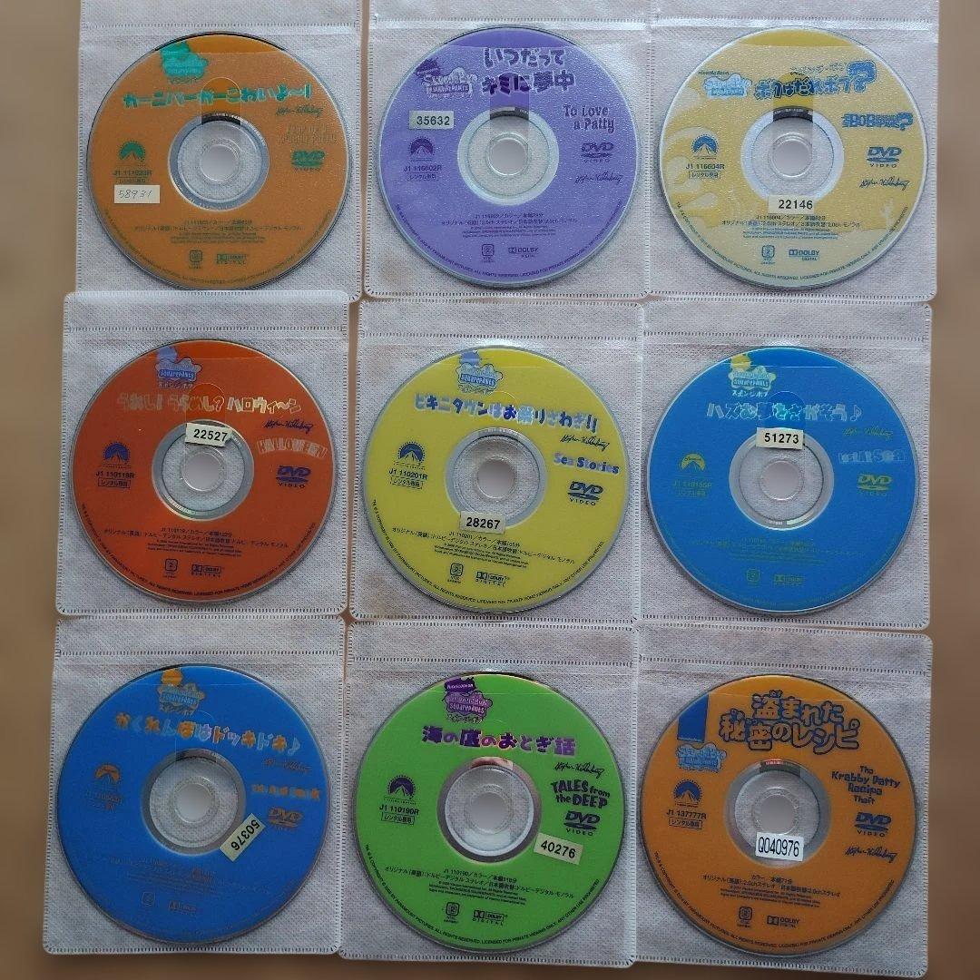 スポンジボブ　35枚セット　レンタル落ちDVD