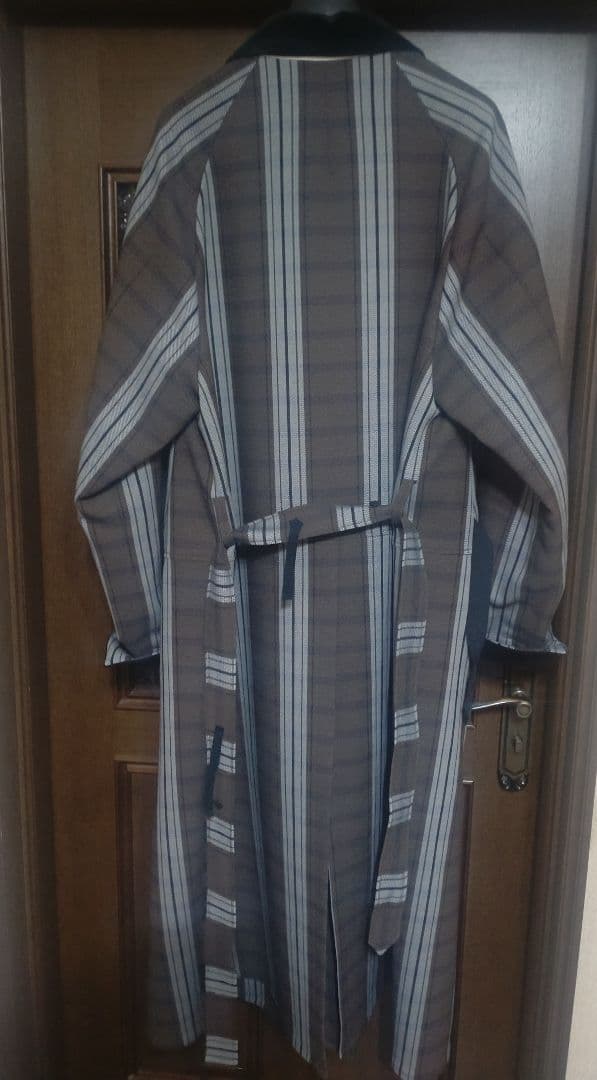 ジャケット・アウター SUNSEA 18AW Pollys Tweed Check Coat