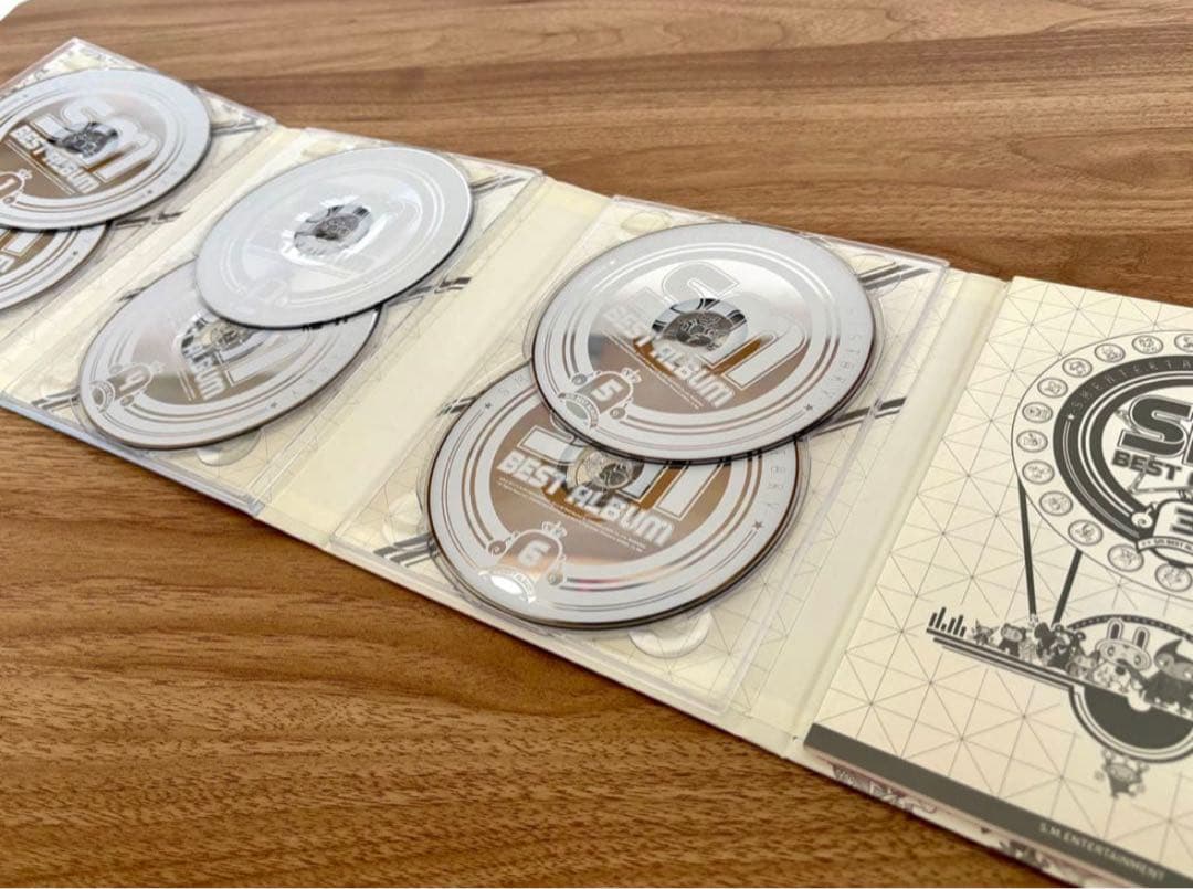 直筆サイン★SM Best Album 3(6CD)★東方神起&BoA&EXO等