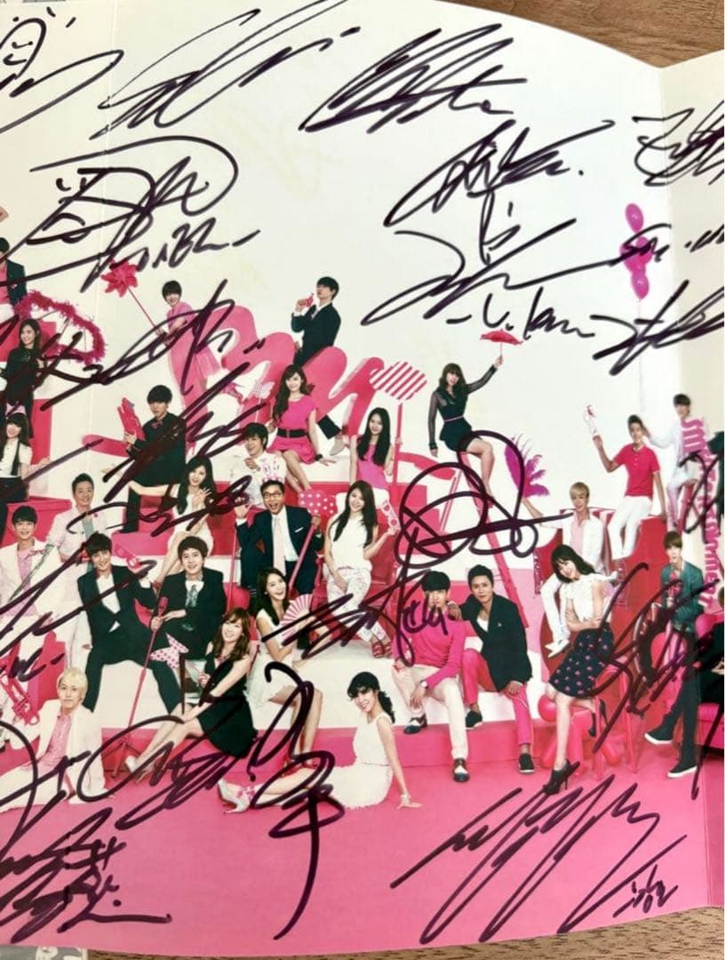 直筆サイン★SM Best Album 3(6CD)★東方神起&BoA&EXO等