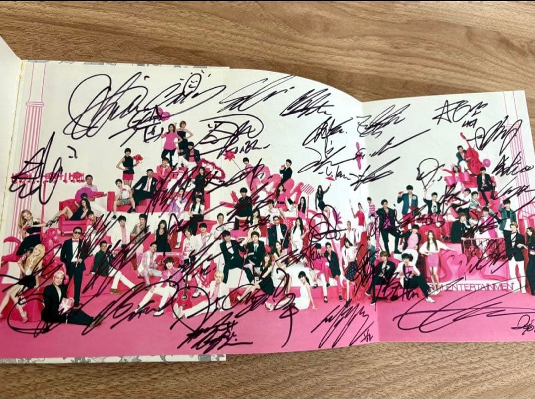 直筆サイン★SM Best Album 3(6CD)★東方神起&BoA&EXO等