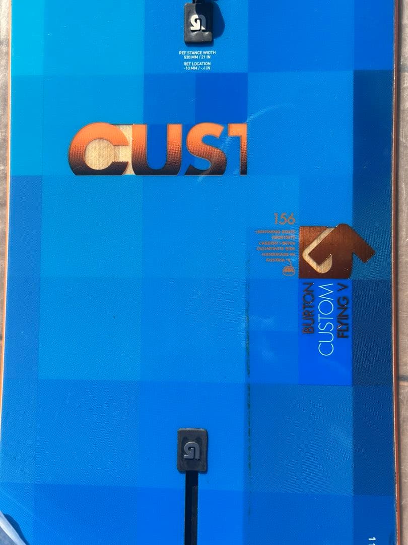 Burton カスタム　フライングＶ　156㎝