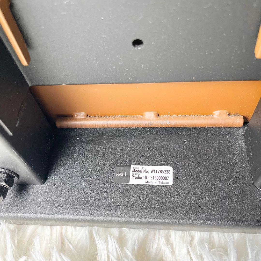 なな【組み立て不要】WALL テレビスタンド V3 ロータイプ 棚付き